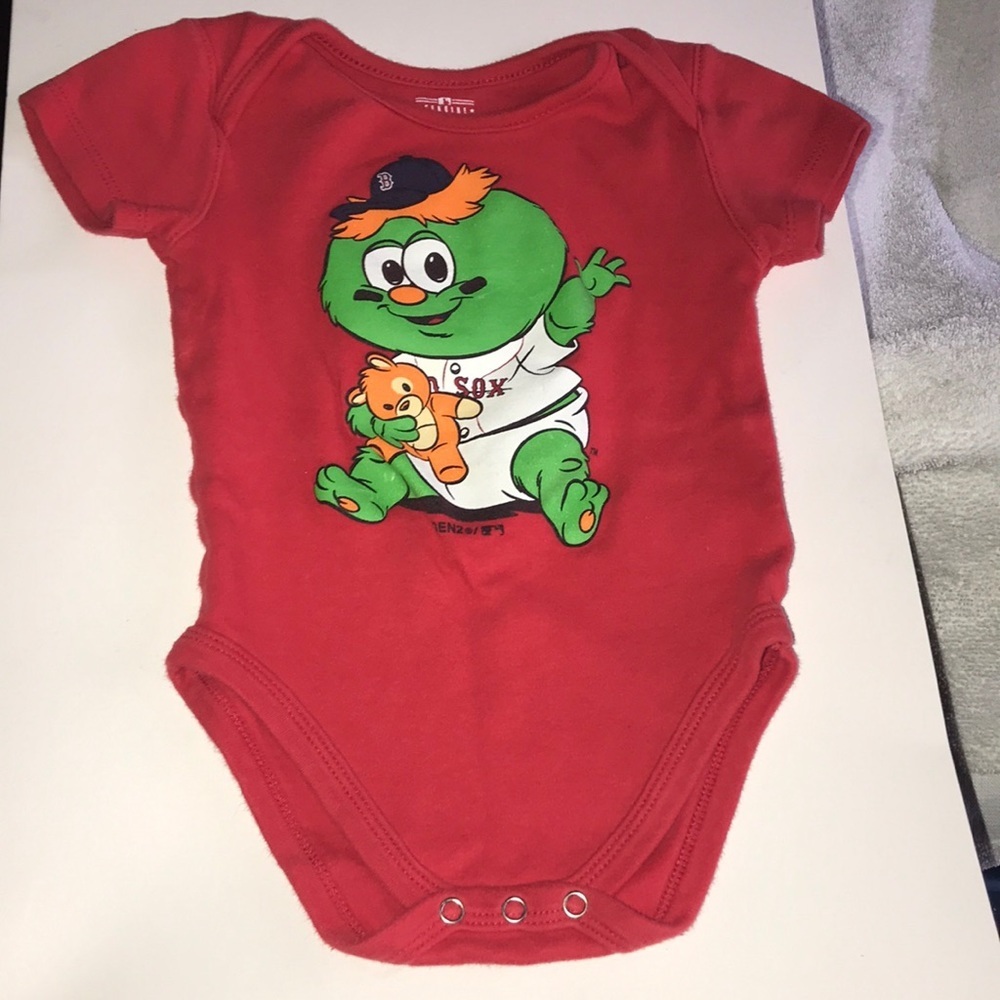 Infant Boy’s MLB Red Sox Onesie